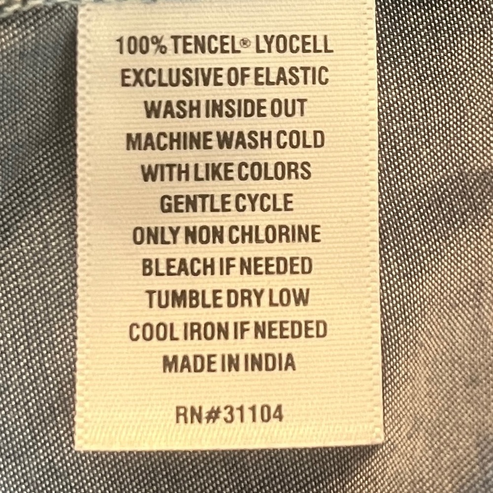 Crown & Ivy Women's Denim Colored Dress, XS - Picture 5 of 5